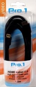 Enzo pro-1 HDMI-Kabel Stecker auf Mini-HDMI 1,5 Meter – 9285040