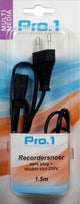 Enzo pro-1 Recorderkabel 230 Volt 1,5 Meter 9296201