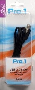 Enzo pro-1 USB-Kabel A-Stecker -> A-Buchse 1,8 Meter 9280220