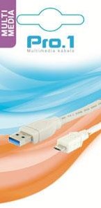 Enzo pro-1 USB-Kabel A-Stecker -> B-Mikro-Stecker 3 Meter – 9280185