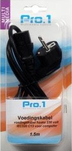 Enzo pro-1 Stromkabel 230 Volt für Computer 1,5 Meter – 9278500