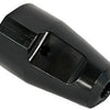 Enzo geerdeter Buchsenstecker, schwarze Kupplung 6141600