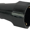 Enzo geerdeter Buchsenstecker, schwarze Kupplung 6141600