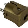 Enzo-Schutzkontaktstecker bronzefarben 6141022