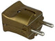 Enzo-Schutzkontaktstecker bronzefarben 6141022