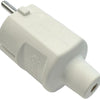 Enzo-Schutzkontaktstecker | mit Tüll | weiß - 6141204