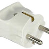 Enzo Schukostecker polarweiß Kupplung 6141021