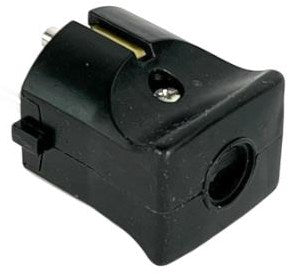 Enzo Schutzkontaktstecker, schwarze Kupplung 6141000