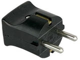 Enzo Schutzkontaktstecker, schwarze Kupplung 6141000 - afbeelding 1