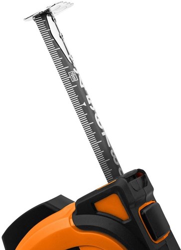 Enzo Maßband | Maßband Gummi schwarz 5 Meter | 25 mm – 6453142