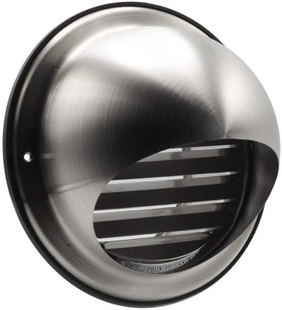 Enzo Edelstahl-Außengitter 100 mm, Designmodell Kugel – 1400450