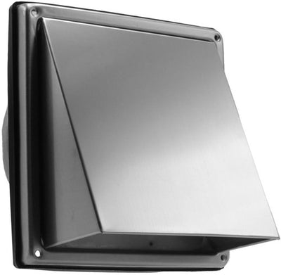 Enzo Edelstahl-Außengitter, quadratisch, 150 mm, Nedco – 1400475
