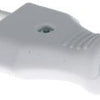 Enzo-Stecker Schwachstrom weiß 6140220