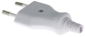Enzo-Stecker Schwachstrom weiß 6140220