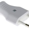 Enzo-Stecker Schwachstrom weiß 6140220