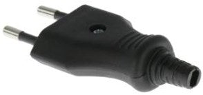 Enzo-Stecker Schwachstrom schwarz 6140200