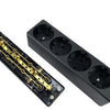 Enzo Tischsteckdose RA 4V lang schwarz VPE 6871930