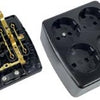 Enzo Tischsteckdose RA 4V eckig schwarz VPE 6871920