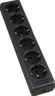 Enzo Tischsteckdose eckig 6V lang. schwarz pq - 6871951