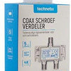 Enzo technetics esx-02 – Zweiwegeverteiler F-Stecker – 2074030