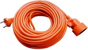 Enzo-Verlängerungskabel | PVC | orange | 2x1qmm | 10m - 1167045