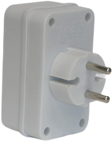 Enzo Vierfachstecker Euro weiß - 6175910