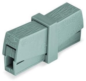 Enzo Wago Schweißklemme 3-Wege Grau DS 100 Stück 4047205