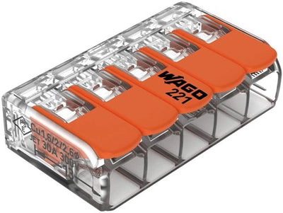 Enzo Wago Schweißklemme wiederverschließbar 5-fach DS15 max.6qmm - 4047221