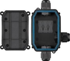 Enzo wasserdichte Kabelkupplung IP66 dreifach mit Verschraubung 4017092