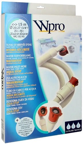 Enzo Wpro Wasserversorgungsschlauch mit Wasserstopp – 1400231