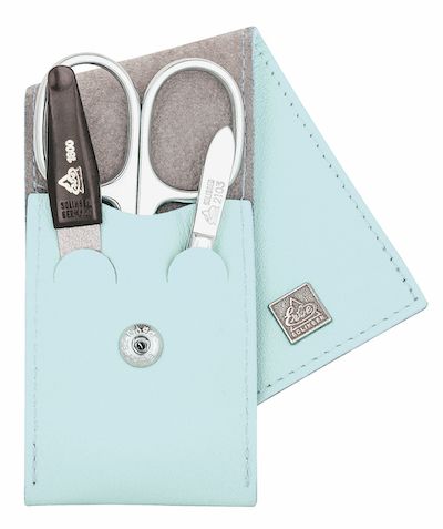 Erbe Solingen Erbe Solingen 3-Teil-Maniküre-Hülle mit Snaptaste weiche Blau (ERBE9670)