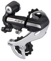 Shimano Acera RD-M360 SGS 7 8 Gang Schwarz