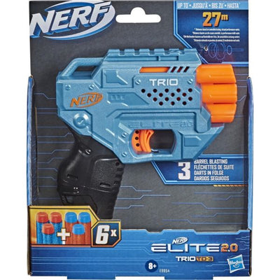 Hasbro Nerf 2.0 TD 3 Blaster + 6 Darts