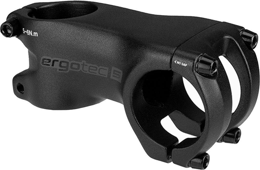 ERGOTEC STEM HAKE voraus 28,6 31,8, 100 mm, -8 ° Schwarz