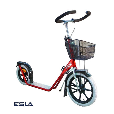 esla scooter 4100 rot + kleiner korb