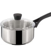 Pyrex-Topf mit Deckel 16 cm