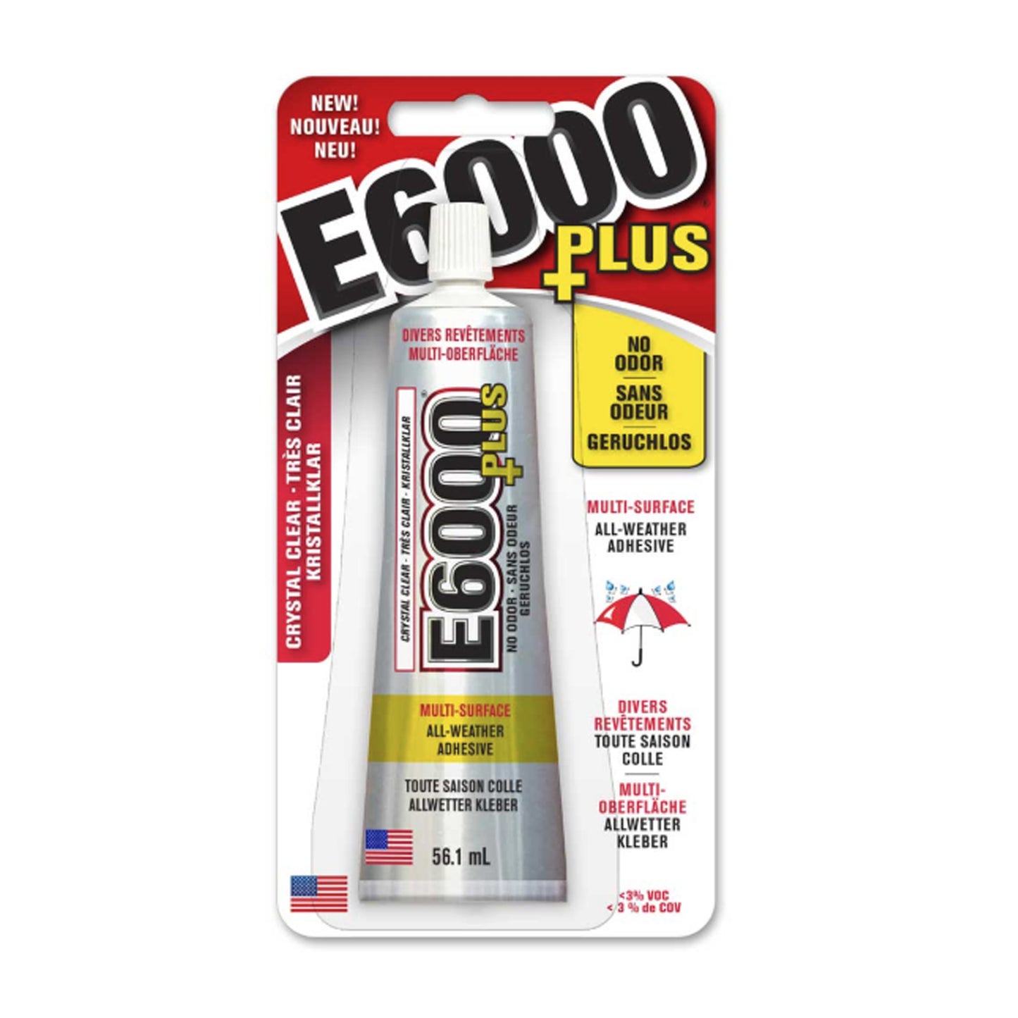 E6000 • plus Mehrflächenkleber 56,1 ml