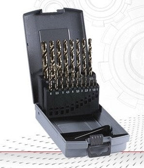 Euroboor tds.100 Spiralbohrer-Set ø 1 -10 mm, ansteigend in 0,5 mm Schritten - tds.100