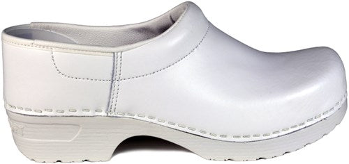 Eurodan e1244 Sigge geschlossener Absatz PU weiß – Größe 48 – 00.039.011.48