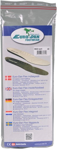 Eurodan e9933 antistatische Einlegesohle schwarz – Größe 49 – 00.039.012.49