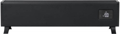 Eurom 361179 Alutherm-Fußleiste 1000 Wi-Fi schwarz