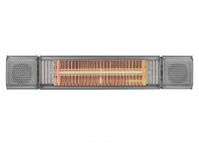 Eurom Heat and Beat Bluetooth-Terrassenheizung grau – 334586