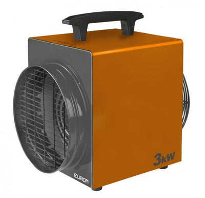 Eurom Wärmekanal-Pro 3,3 kW | elektrische Werkstattheizung mit Thermostat 3300 W | 332469 - 332469