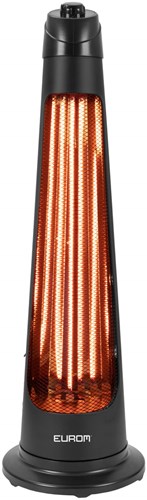 Eurom q-tower 1200 elektrischer Terrassenheizer | 1200 W – 335651