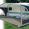 Eurotrail Camptex Zelt Teppich 300 x 400 cm PVC -Nylon -Anthrazit