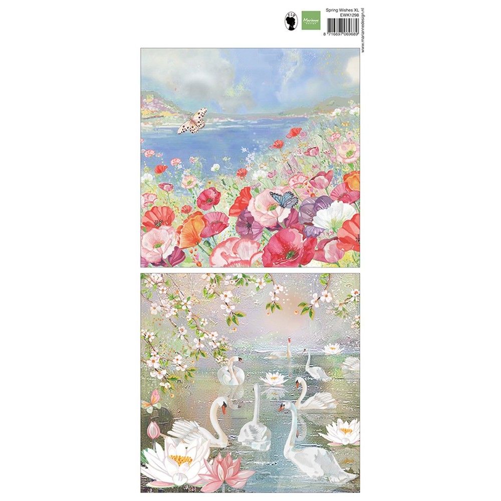 Marianne Design • Schnittbogen Frühlingswünsche XL