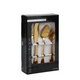 Excellent Houseware Besteckset Gold 16-teilig