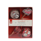 Excellent Houseware Cupcake-Set Schneemann, 48-teilig