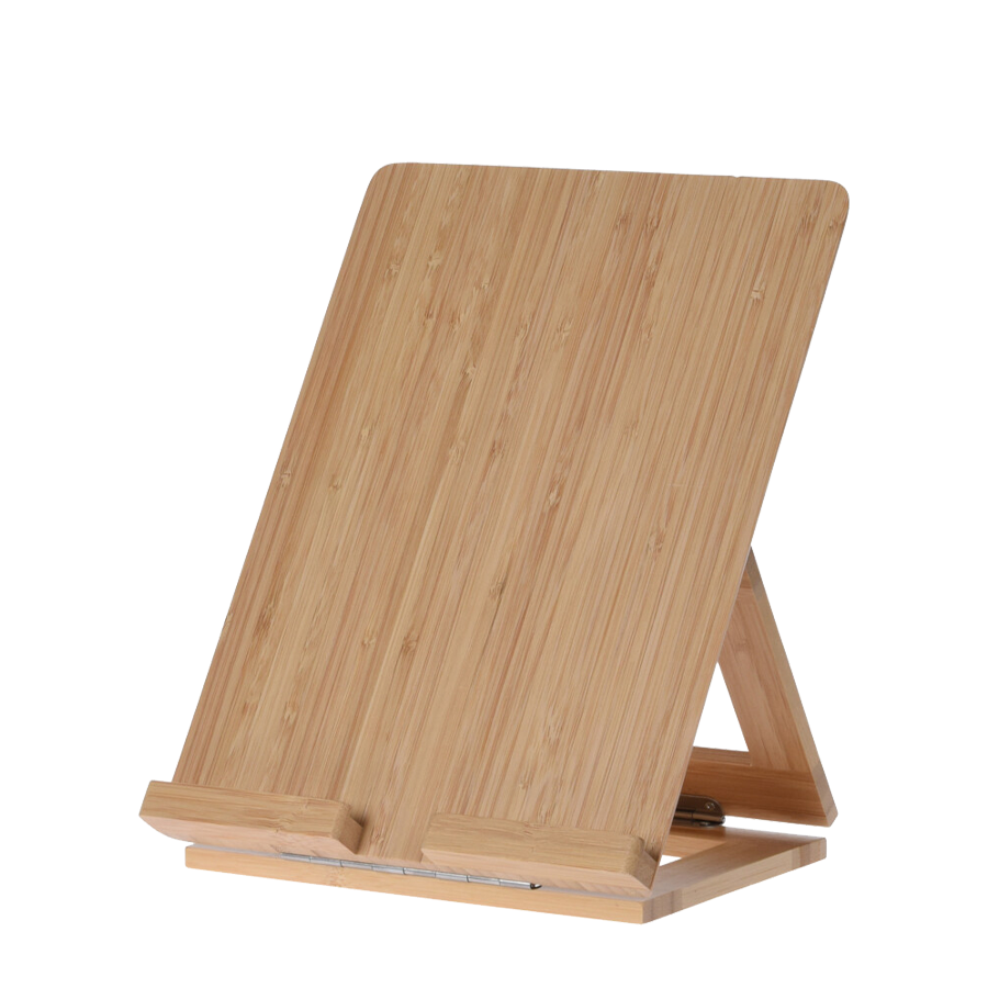 Ausgezeichneter Haushaltswaren-Tablet-Halter aus Bambus, 26,5 x 20 cm