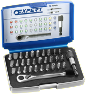 Expert by Facom Bits 1 4 Bithalter und Ratschensatz | 32 Stück | e131702 - e131702